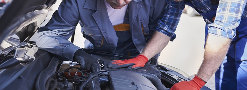 checking the engine