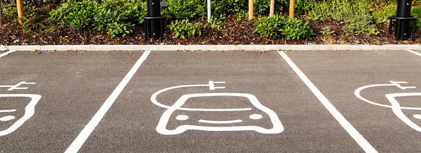 electric car parking bays