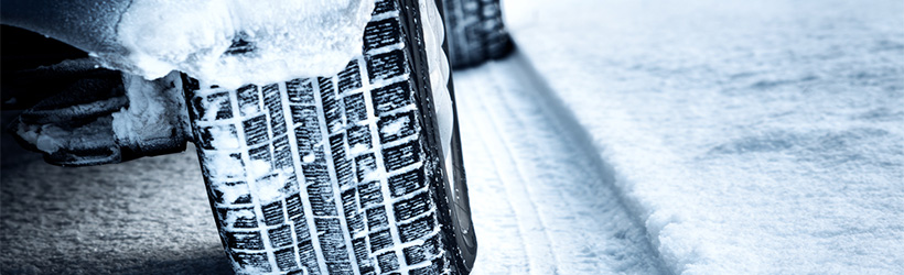  tyres in the snow