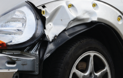 damaged ford ka