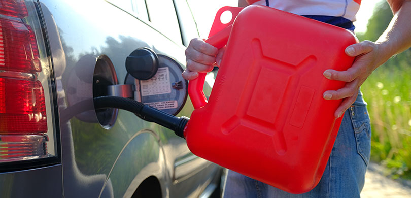 jerry can with fuel