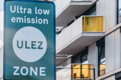 ulez zone sign