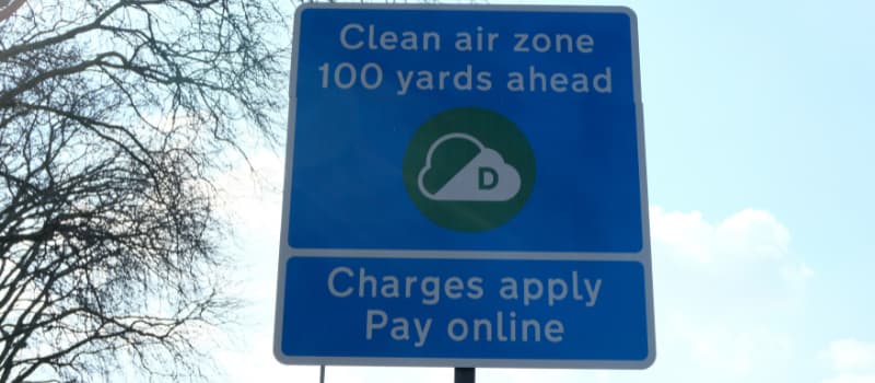 Clean Air Zone Sign